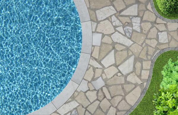 Flagstone Grout Repair in Sarasota