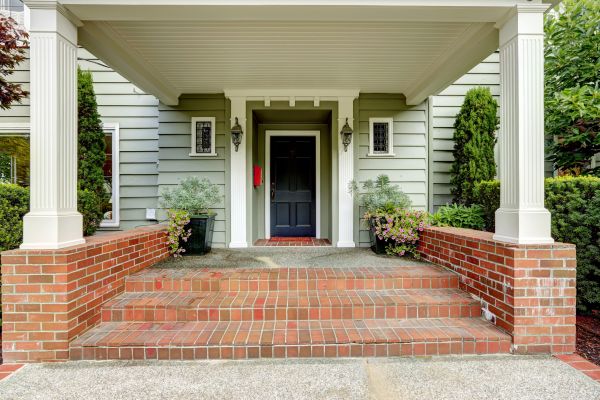 Front Porch Masonry Repair in Sarasota