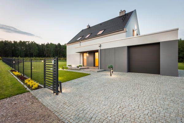 Stone Driveway Edging